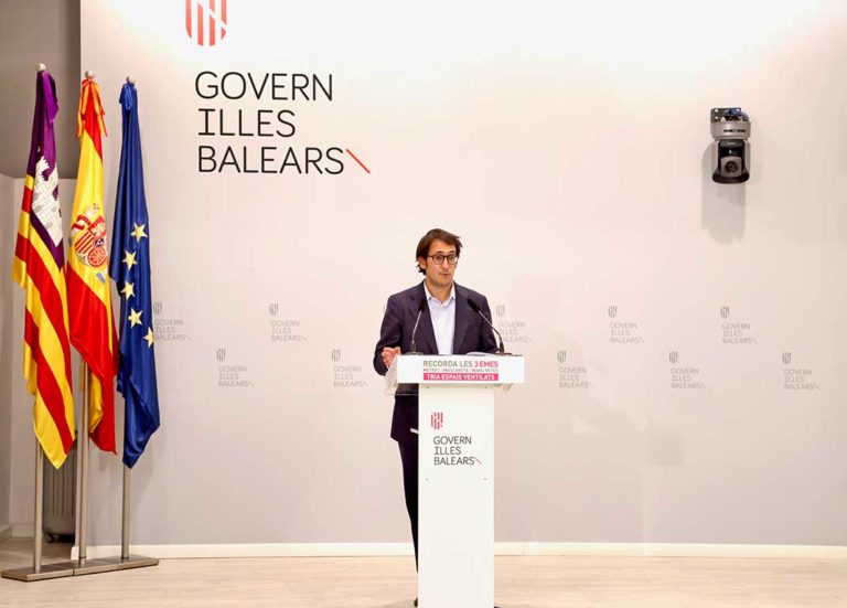 Der Regierungssprecher der Balearen, Iago Negueruela