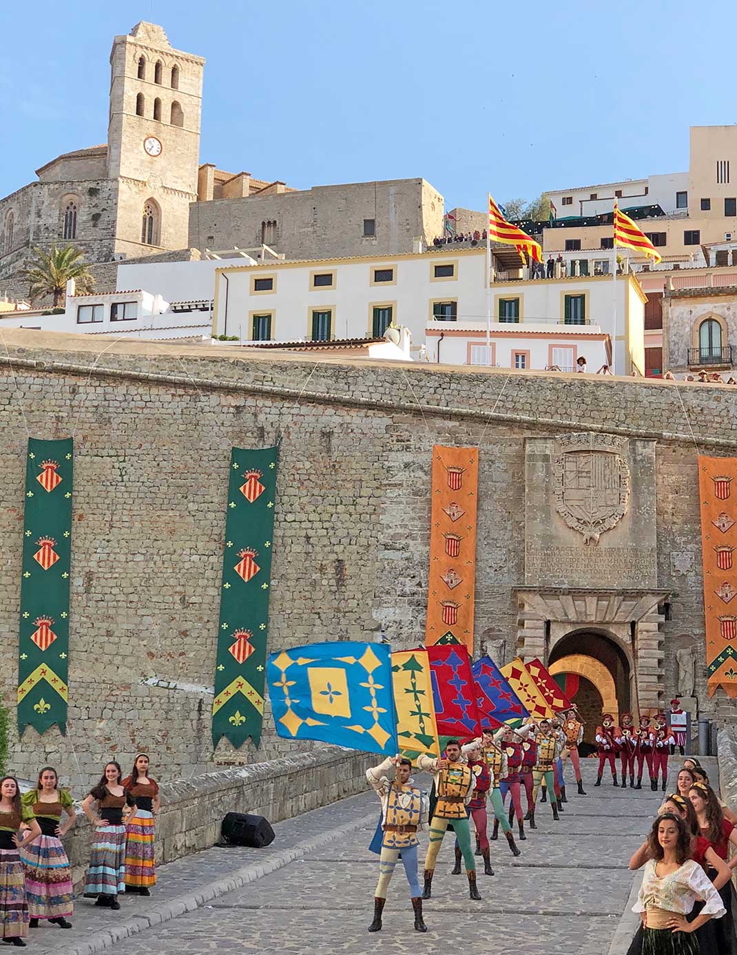 Das Mittelalterfest ist ein Highlight auf Ibiza