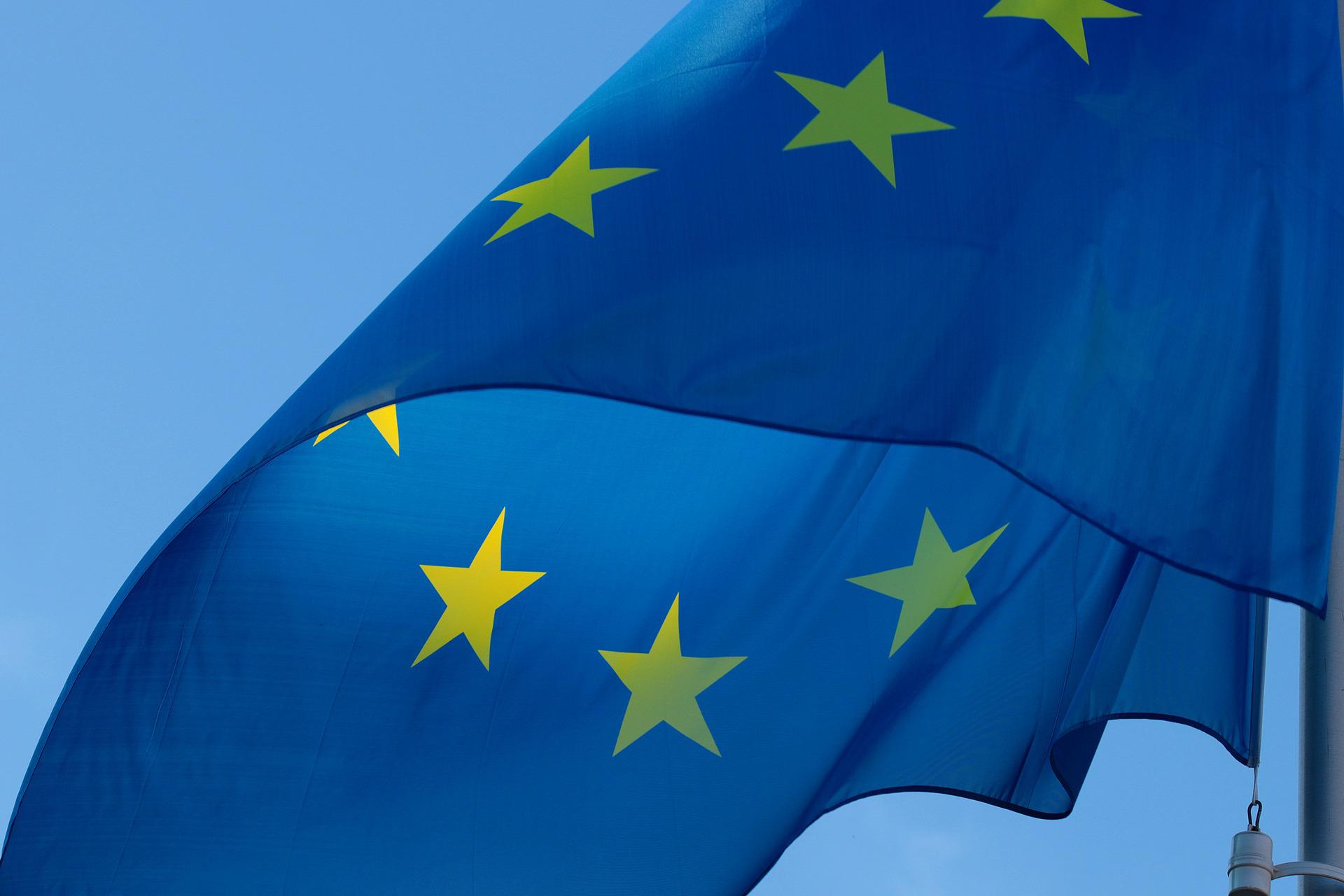 Europa-Fahne zum Europa-Tag. Foto: pixabay